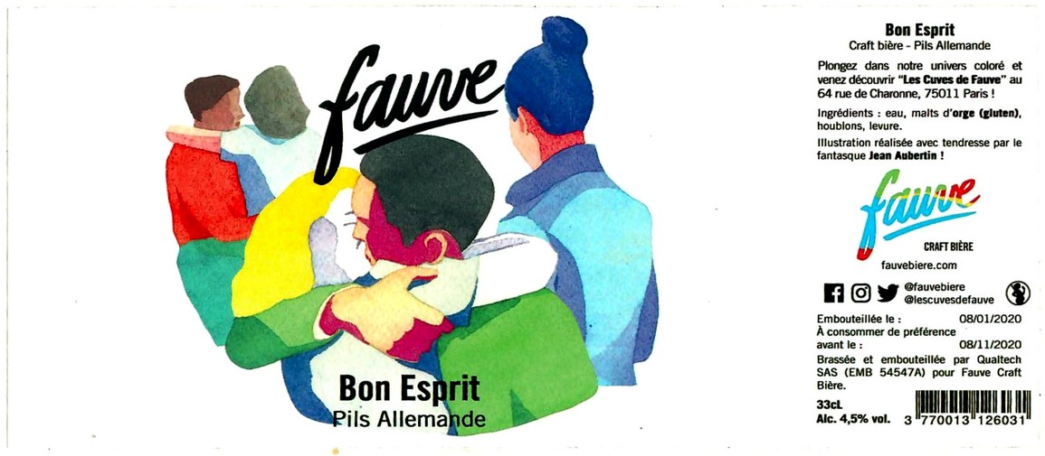 Etiquette BRASSERIE QUALTECH 198