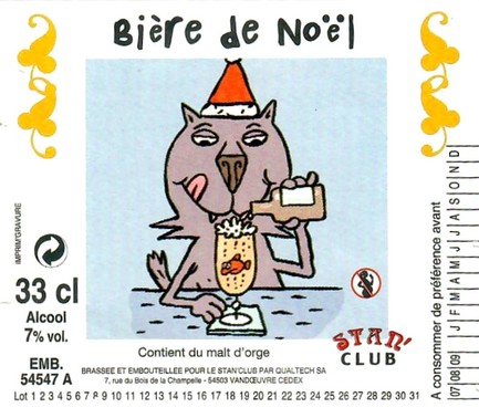 Etiquette BRASSERIE QUALTECH 210