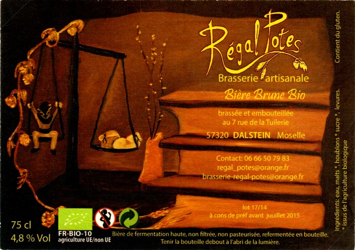 etiquette BRASSERIE REGAL POTES 27