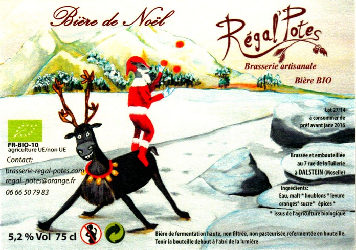 etiquette BRASSERIE REGAL POTES 28