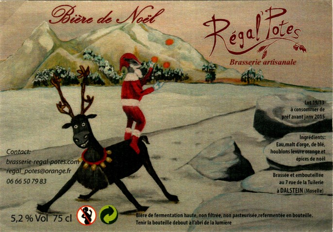 etiquette BRASSERIE REGAL POTES 29