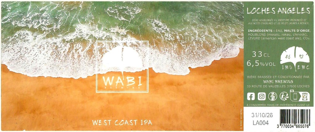 Etiquette BRASSERIE WABI 02