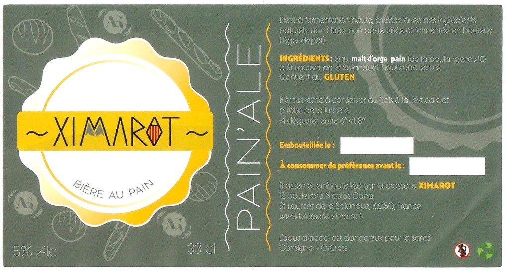 Etiquette BRASSERIE XIMAROT 05